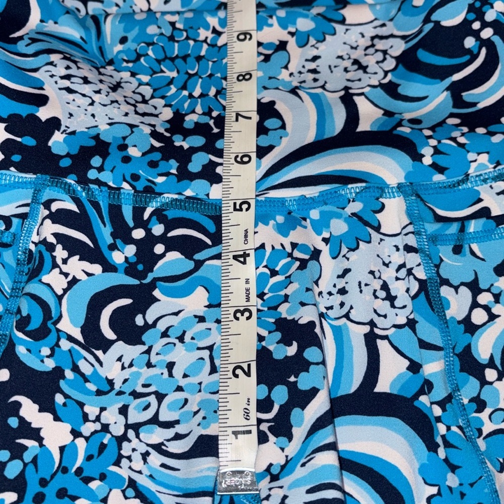 Lilly Pulitzer NEW South Beach High Rise Short Size Small Resort White Mermazing - Picture 13 of 14